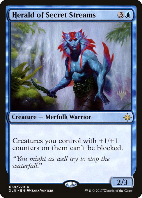 Heraldo de los arroyos secretos — Ixalan Promos