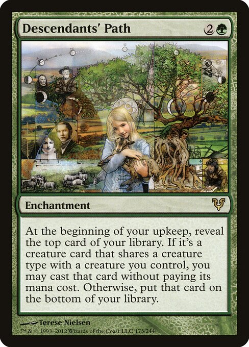 Carta Sendero del descendiente — Avacyn Restored · AVR · #173