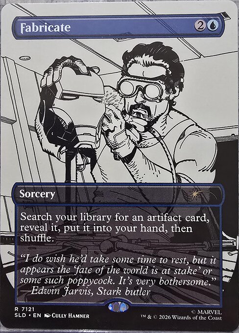 Carta Fabricar — Secret Lair Drop · SLD · #7121