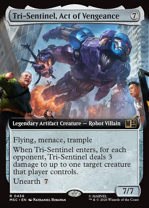 Carta Tricentinela, Acto de Venganza — Marvel Super Heroes Commander · MSC · #456