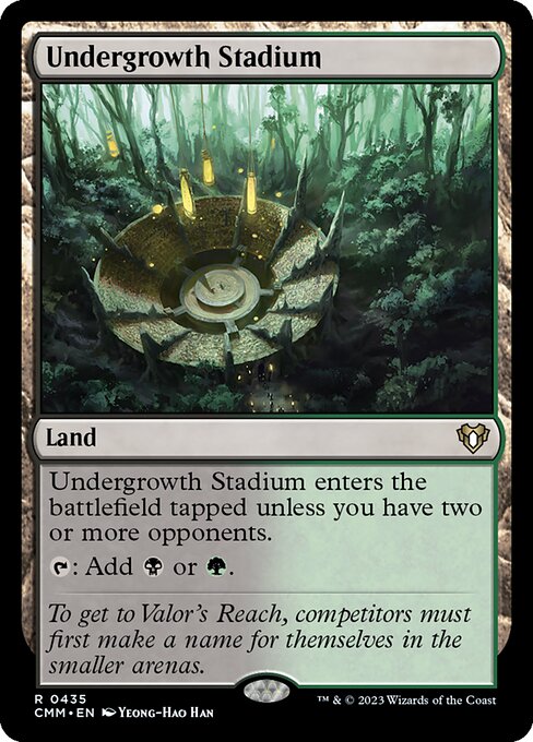 Estadio del sotobosque — Commander Masters