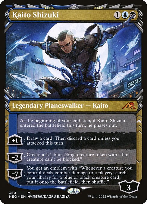 Kaito Shizuki — Kamigawa: Neon Dynasty