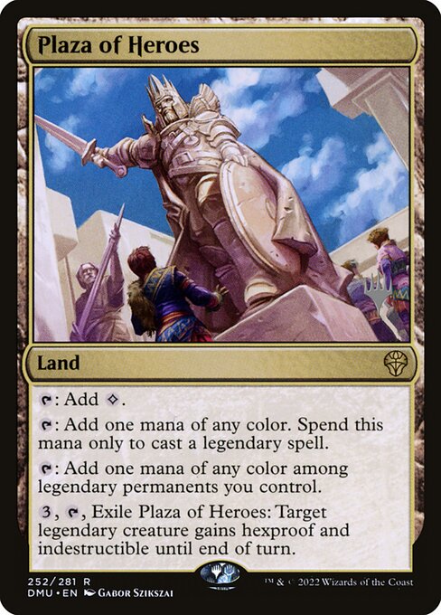 Plaza de los héroes — Dominaria United Promos