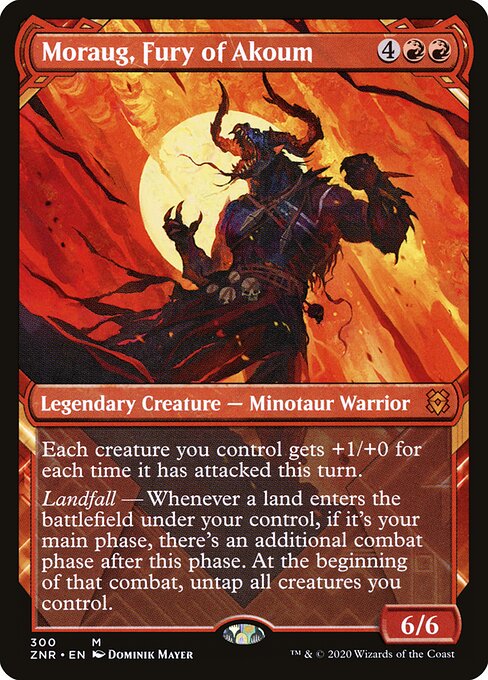Moraug, la Furia de Akoum — Zendikar Rising