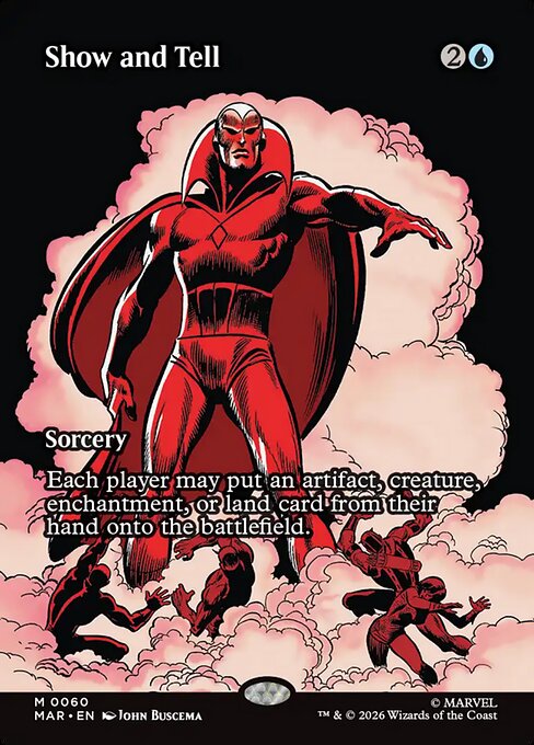 Muestra y explica — Marvel Universe