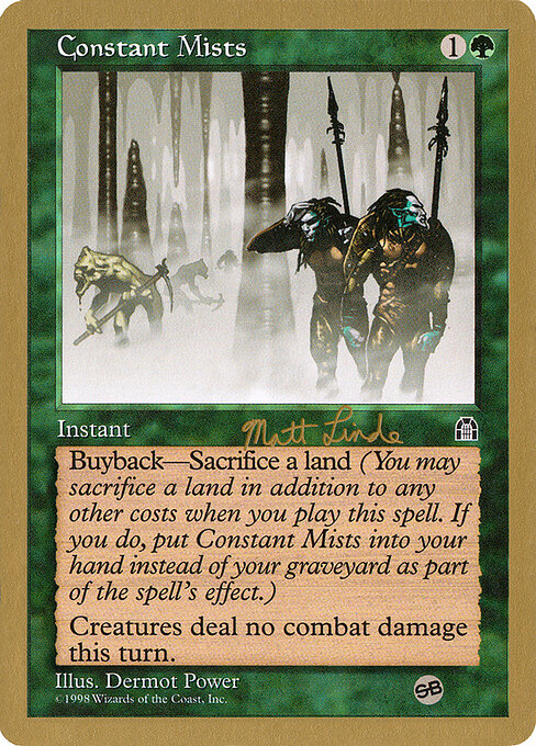 Nieblas constantes — World Championship Decks 1999