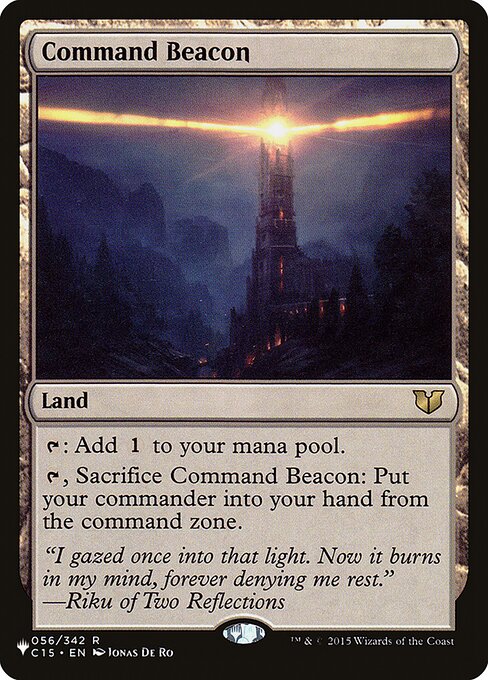 Faro del dominio — The List