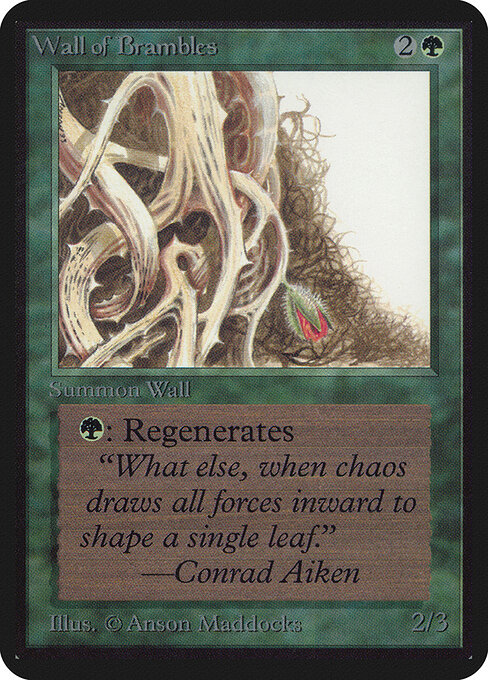 Muro de espinos — Limited Edition Alpha