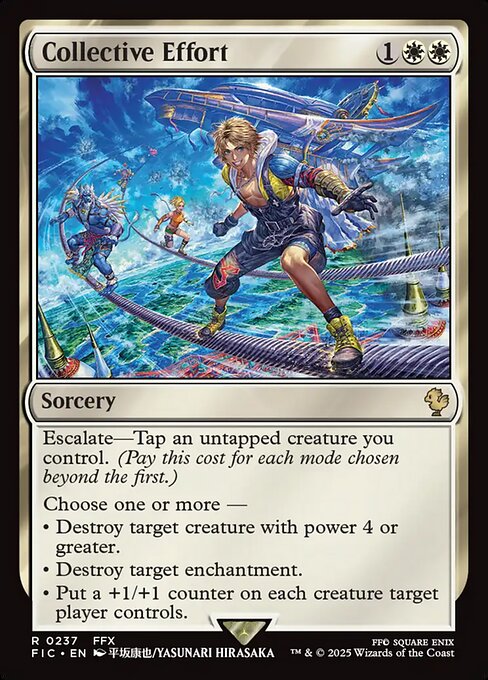 Esfuerzo colectivo — Final Fantasy Commander
