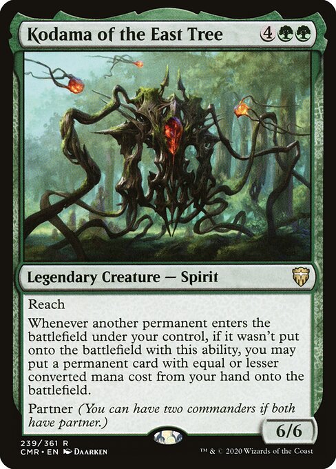 Carta Kodama del árbol del este — Commander Legends · CMR · #239