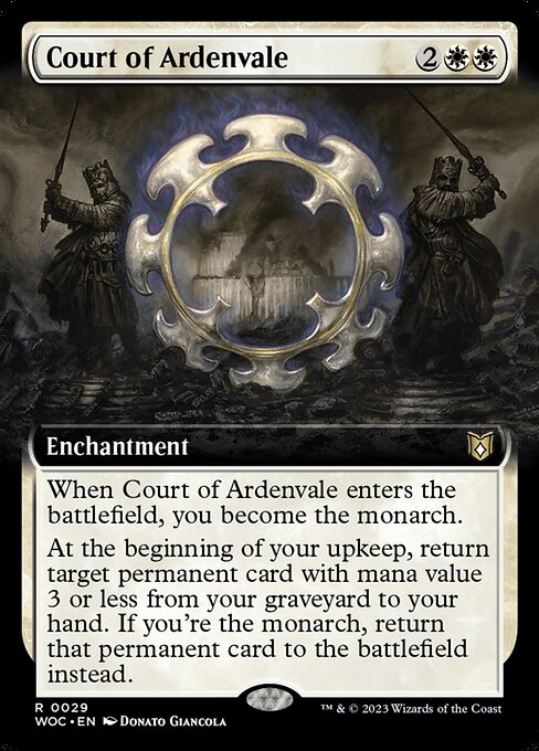 Corte del Valle de Arden — Wilds of Eldraine Commander