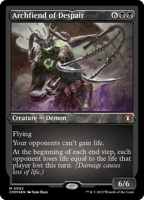 Archidemonio de la desesperación — Commander Masters