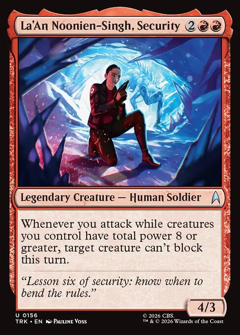 Carta La'An Noonien-Singh, Security — Star Trek · TRK · #156