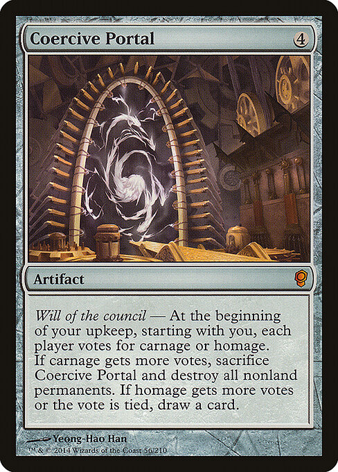 Portal coercitivo — Conspiracy