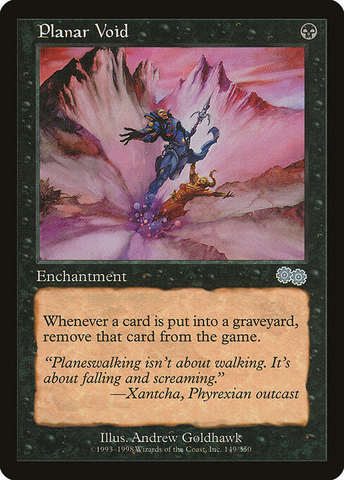 Carta Vacío entre planos — Urza's Saga · USG · #149