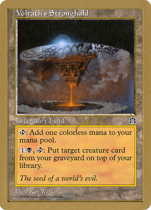 Carta Fortaleza de Volrath — World Championship Decks 1999 · WC99 · #js143