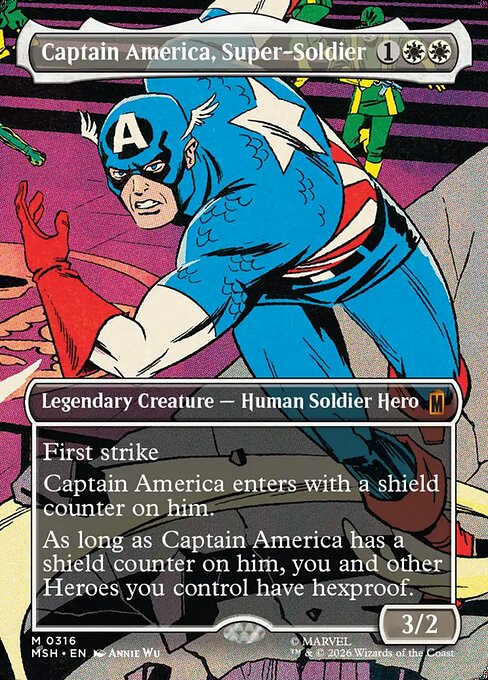Capitán América, supersoldado — Marvel Super Heroes