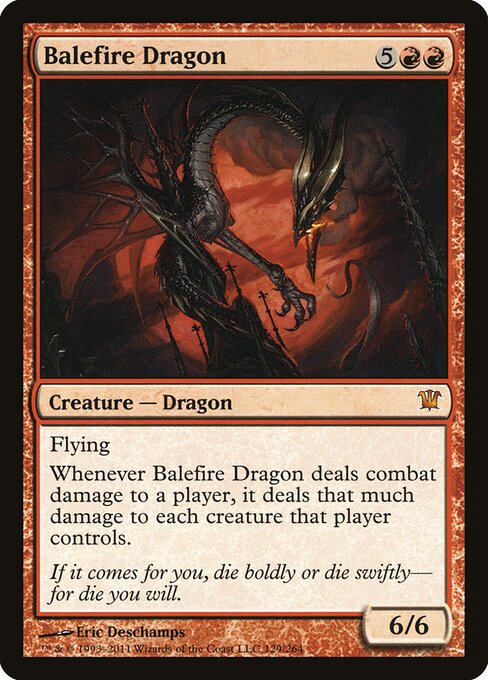 Dragón de la hoguera — Innistrad
