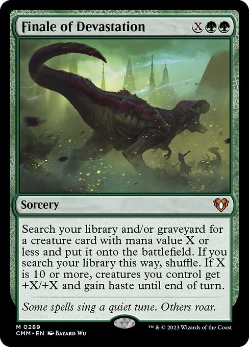 Final de devastación — Commander Masters