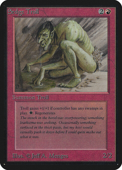 Sedge Troll — Limited Edition Alpha