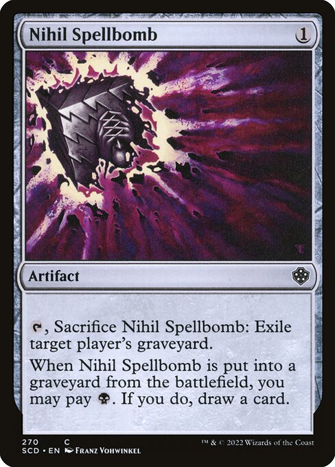 Bombahechizo nihil — Starter Commander Decks