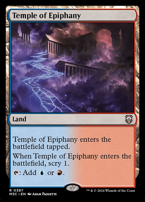 Templo de la epifanía — Modern Horizons 3 Commander