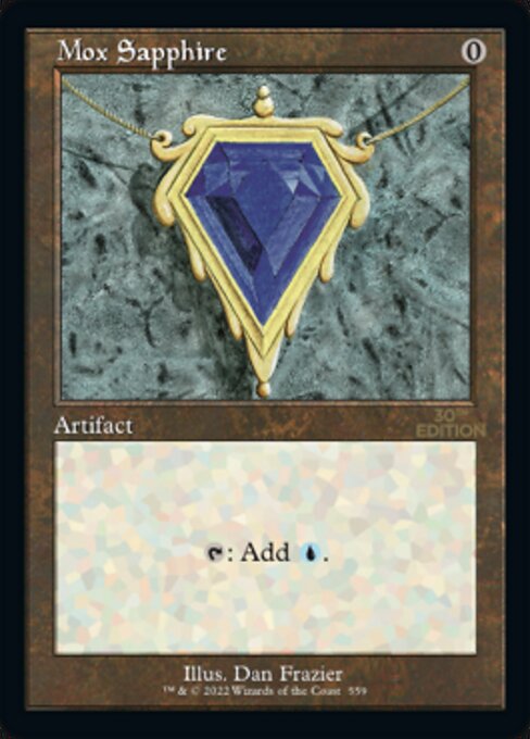 Mox Sapphire — 30th Anniversary Edition