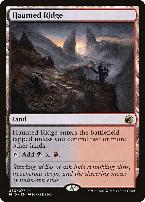 Risco embrujado — Innistrad: Midnight Hunt