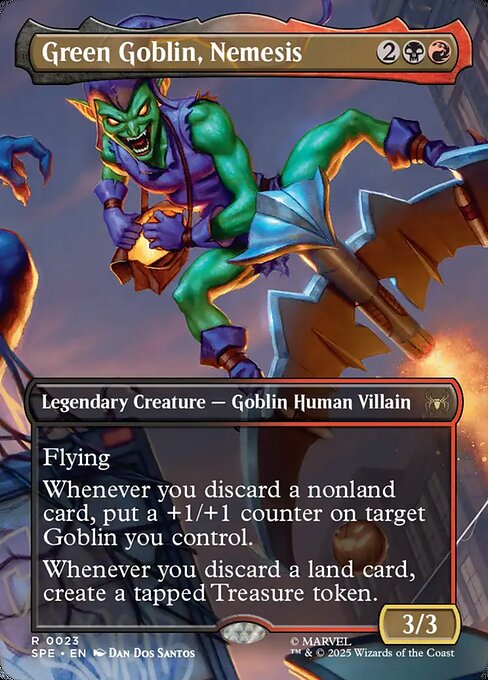 Carta Green Goblin, Nemesis — Marvel's Spider-Man Eternal · SPE · #23