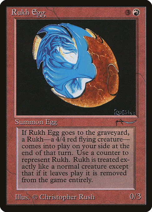 Carta Huevo de rukh — Arabian Nights · ARN · #43