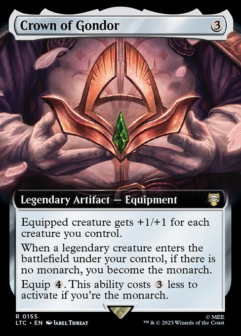 Carta Corona de Gondor — Tales of Middle-earth Commander · LTC · #155