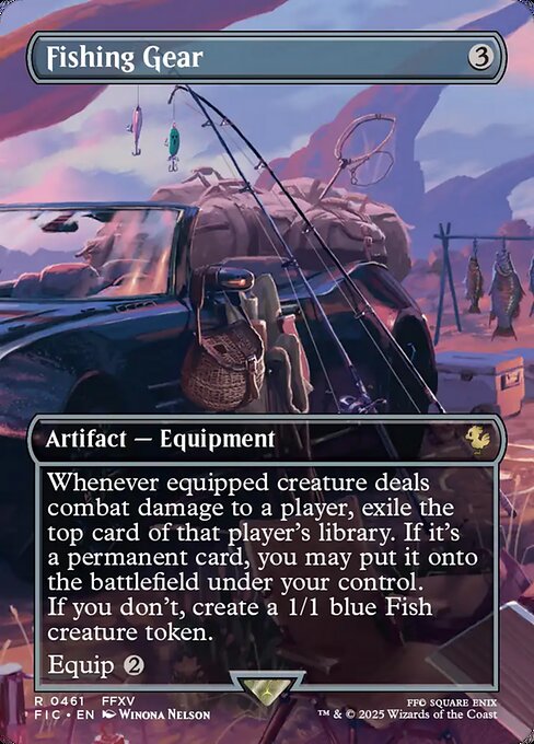 Carta Fishing Gear — Final Fantasy Commander · FIC · #461