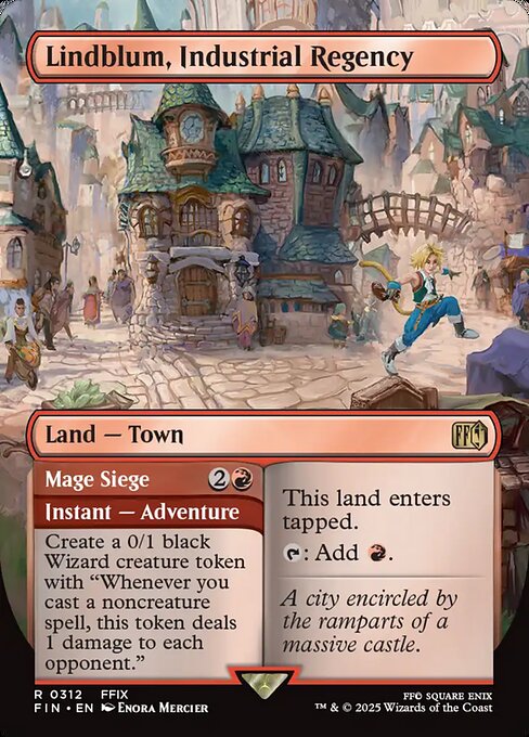 Carta Lindblum, Industrial Regency // Mage Siege — Final Fantasy · FIN · #312