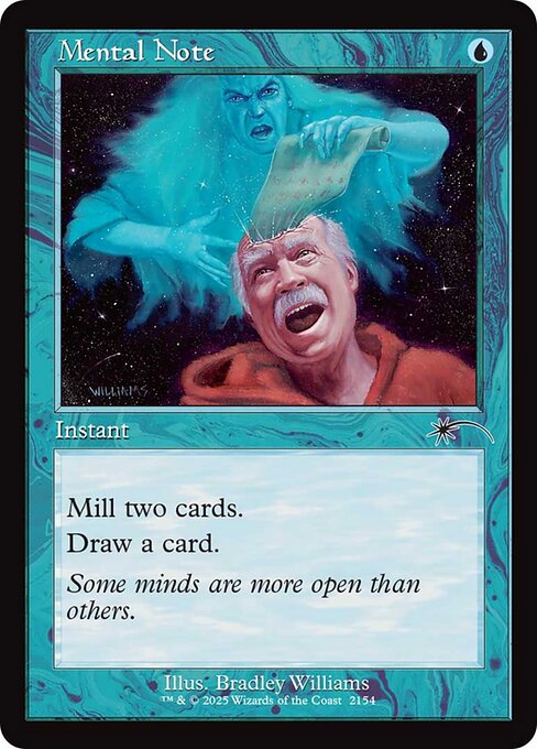 Nota mental — Secret Lair Drop