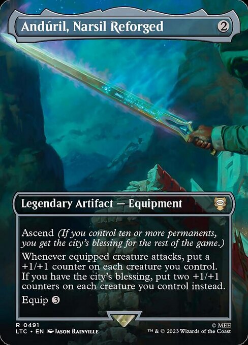 Andúril, Narsil Reforged — Tales of Middle-earth Commander