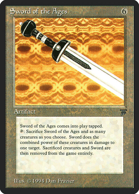 Carta Sword of the Ages — Legends · LEG · #296
