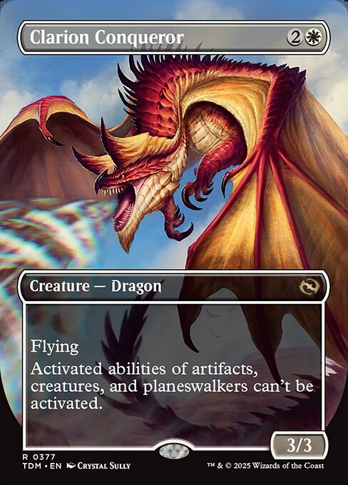 Clarion Conqueror // Clarion Conqueror (cara frontal)