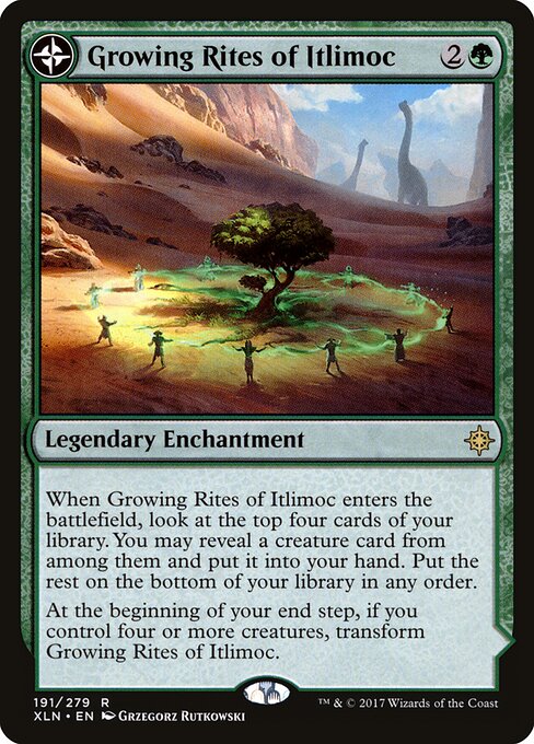 Growing Rites of Itlimoc // Itlimoc, Cradle of the Sun — Ixalan