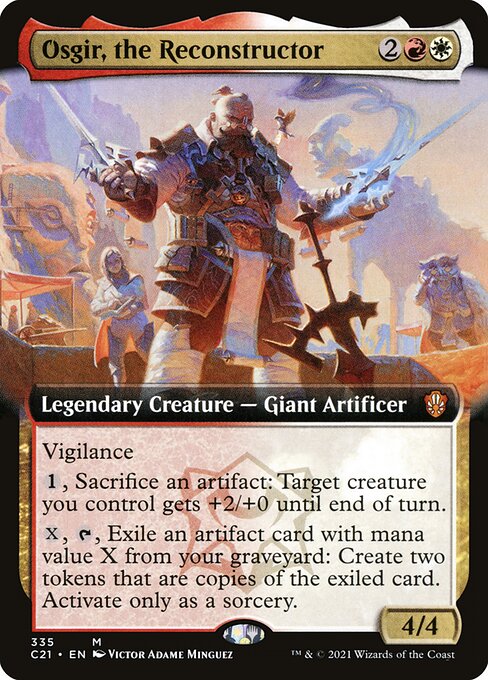 Ósgir, el Reconstructor — Commander 2021
