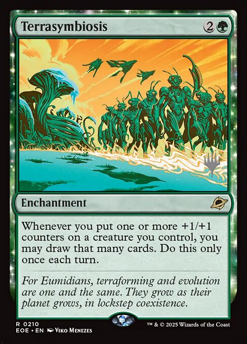 Carta Terrasimbiosis — Edge of Eternities Promos · PEOE · #210p