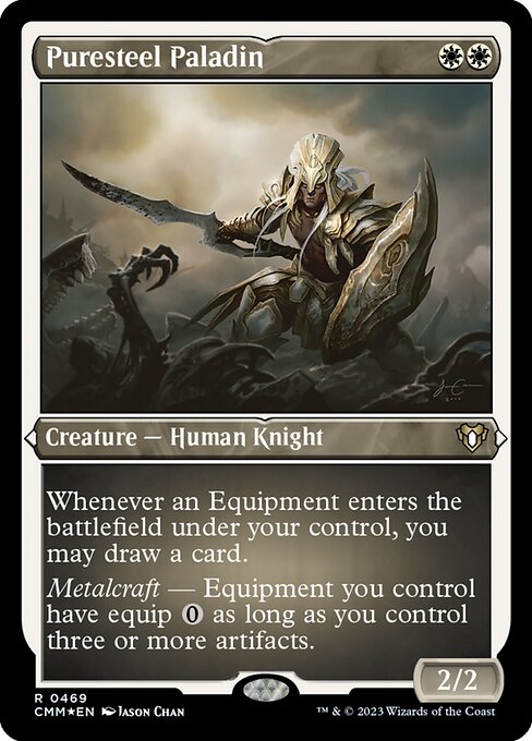Paladín de acero puro — Commander Masters