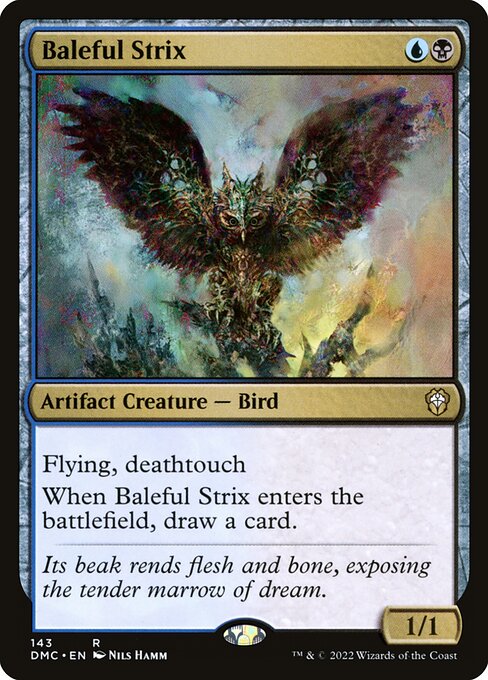 Strix maléfico — Dominaria United Commander