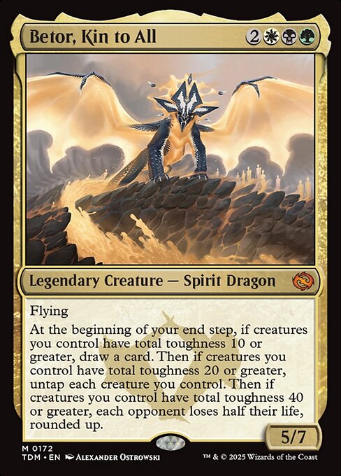Betor, familiar de todos — Tarkir: Dragonstorm