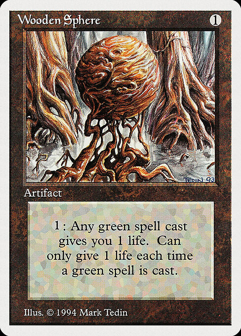 Esfera de madera — Summer Magic / Edgar