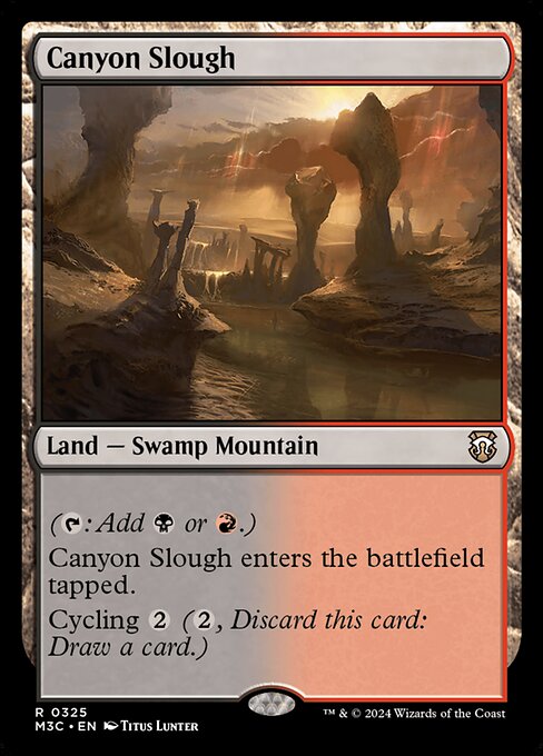 Carta Cenagal del cañón — Modern Horizons 3 Commander · M3C · #325