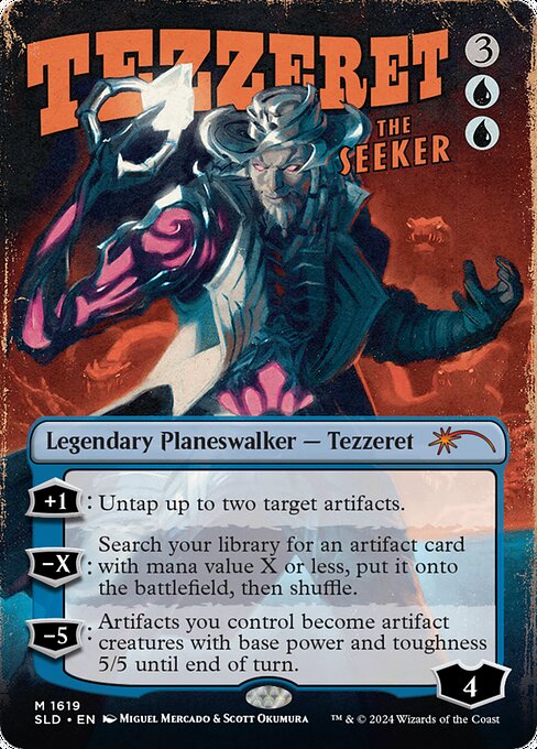 Carta Tezzeret El Buscador — Secret Lair Drop · SLD · #1619