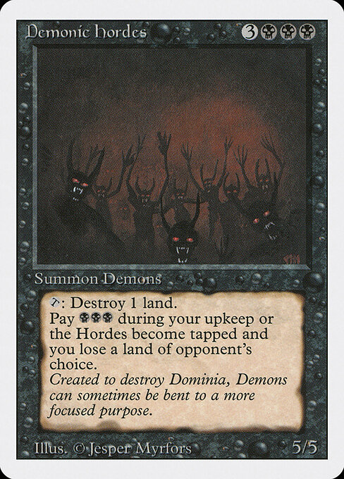 Demonic Hordes — Revised Edition