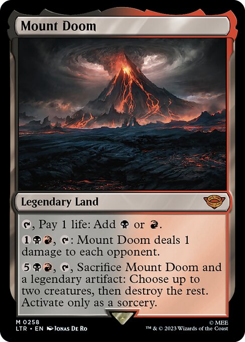 Monte del Destino — The Lord of the Rings: Tales of Middle-earth