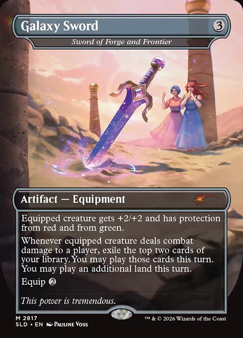 Carta Espada de forja y frontera — Secret Lair Drop · SLD · #2817
