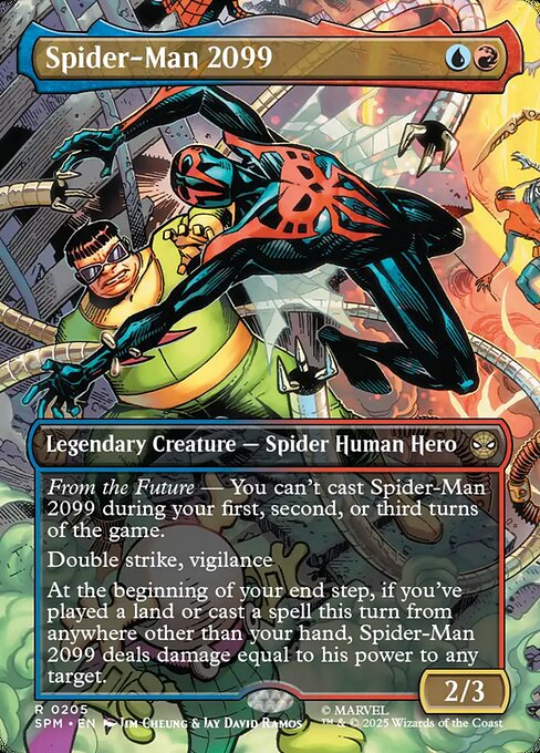 Carta Spiderman 2099 — Marvel's Spider-Man · SPM · #205
